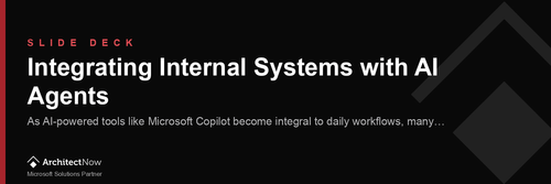 Webinar Slide Deck: Integrating Internal Systems with AI Agents