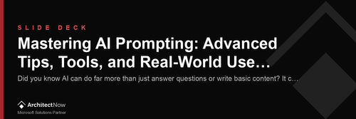 Webinar Slide Deck: Mastering AI Prompting: Advanced Tips, Tools, and Real-World Use Cases