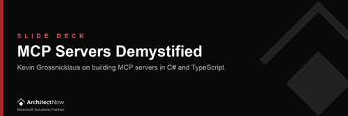 Slide Deck: MCP Servers Demystified